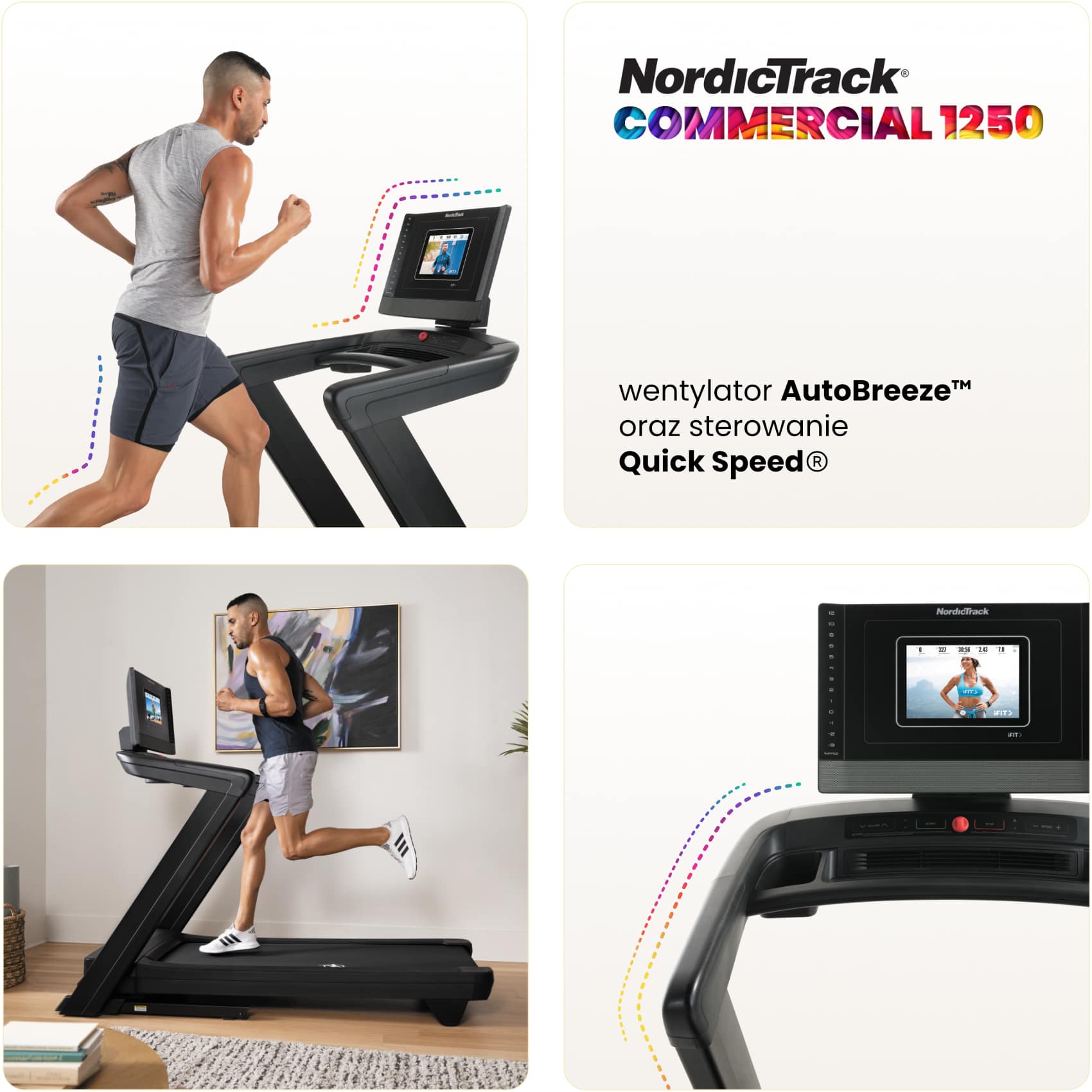 Bieżnia NordicTrack Commercial 1250